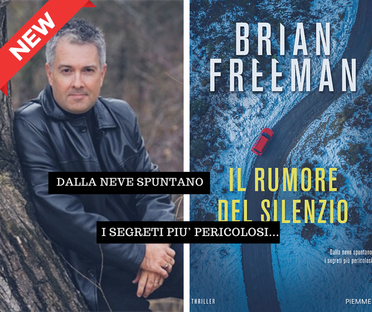 Un nuovo thriller per Brian Freeman, lo scrittore che faceva impazzire Faletti
