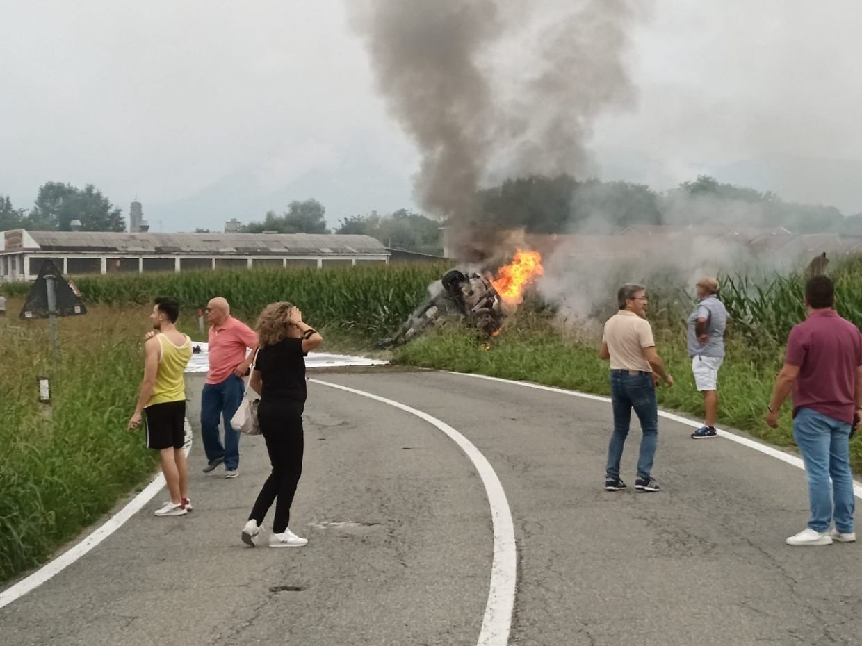 Una palla di fuoco