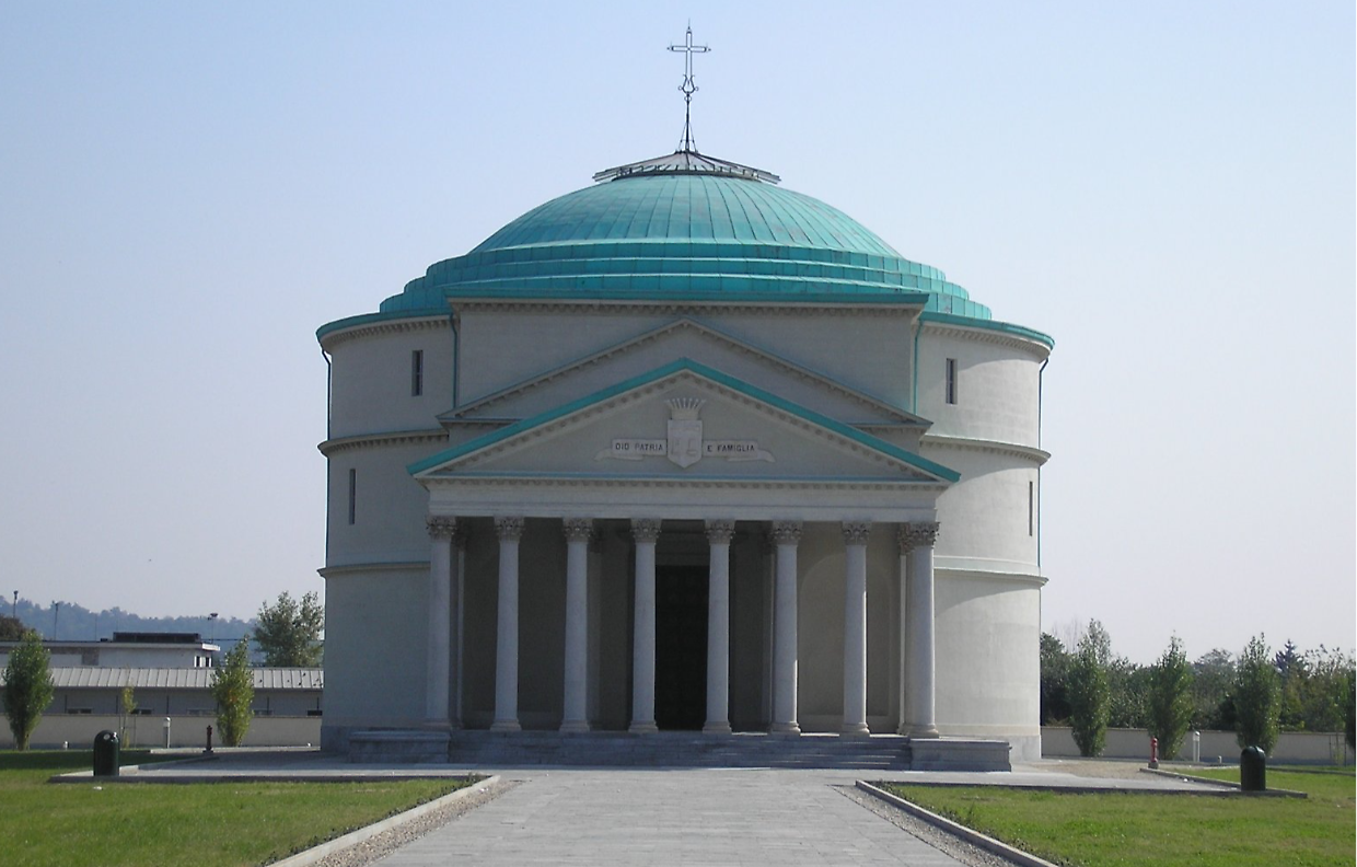Cantieri al Mausoleo della Bela Rosin