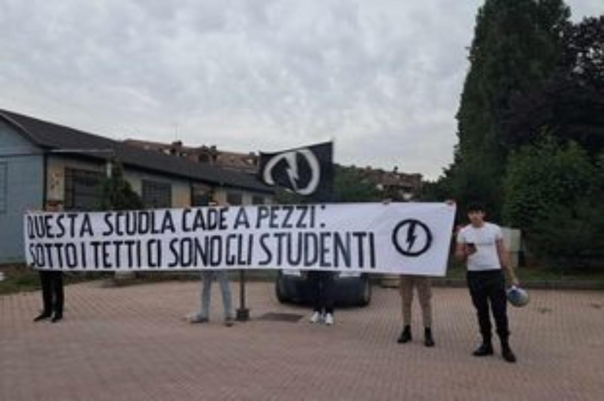 La protesta del blocco studentesco