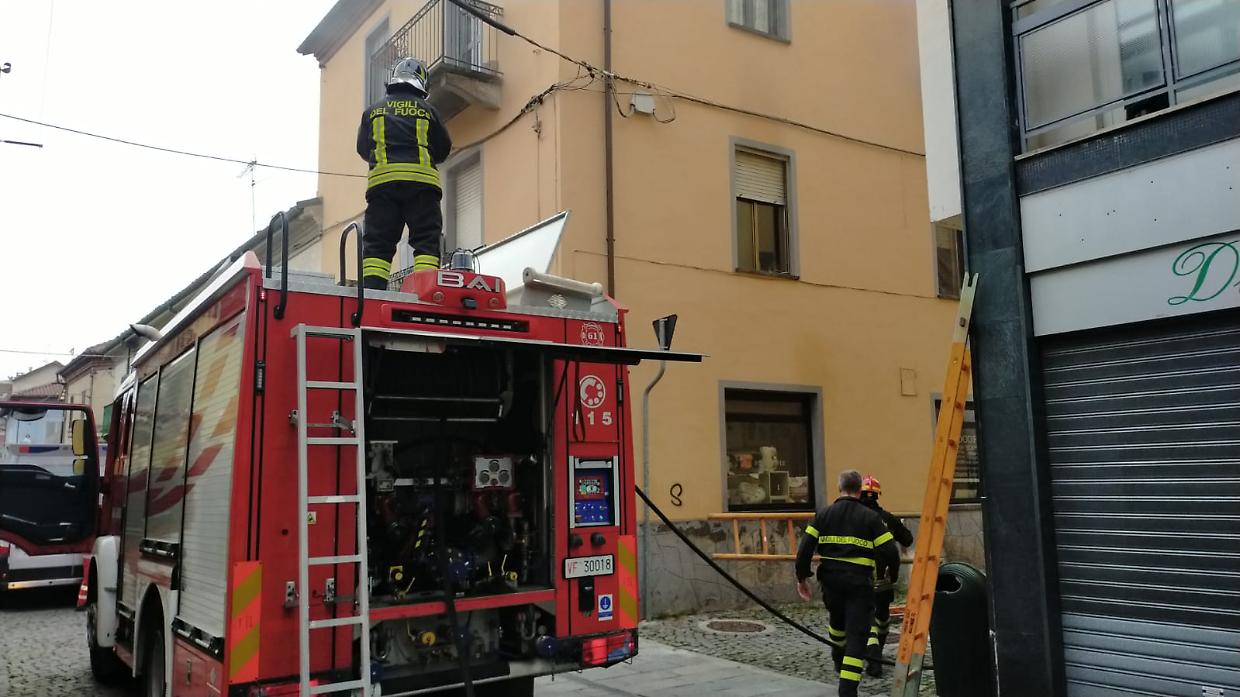 L'incendio nella casa di Chivasso