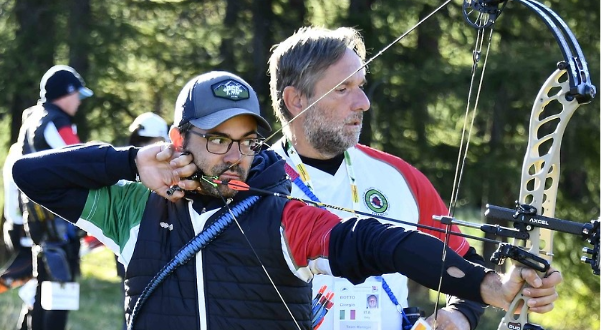 Marco Bruno campione europeo 3D a San Sicario