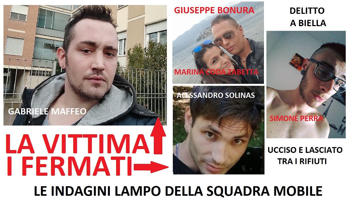 Vittima e sospettati