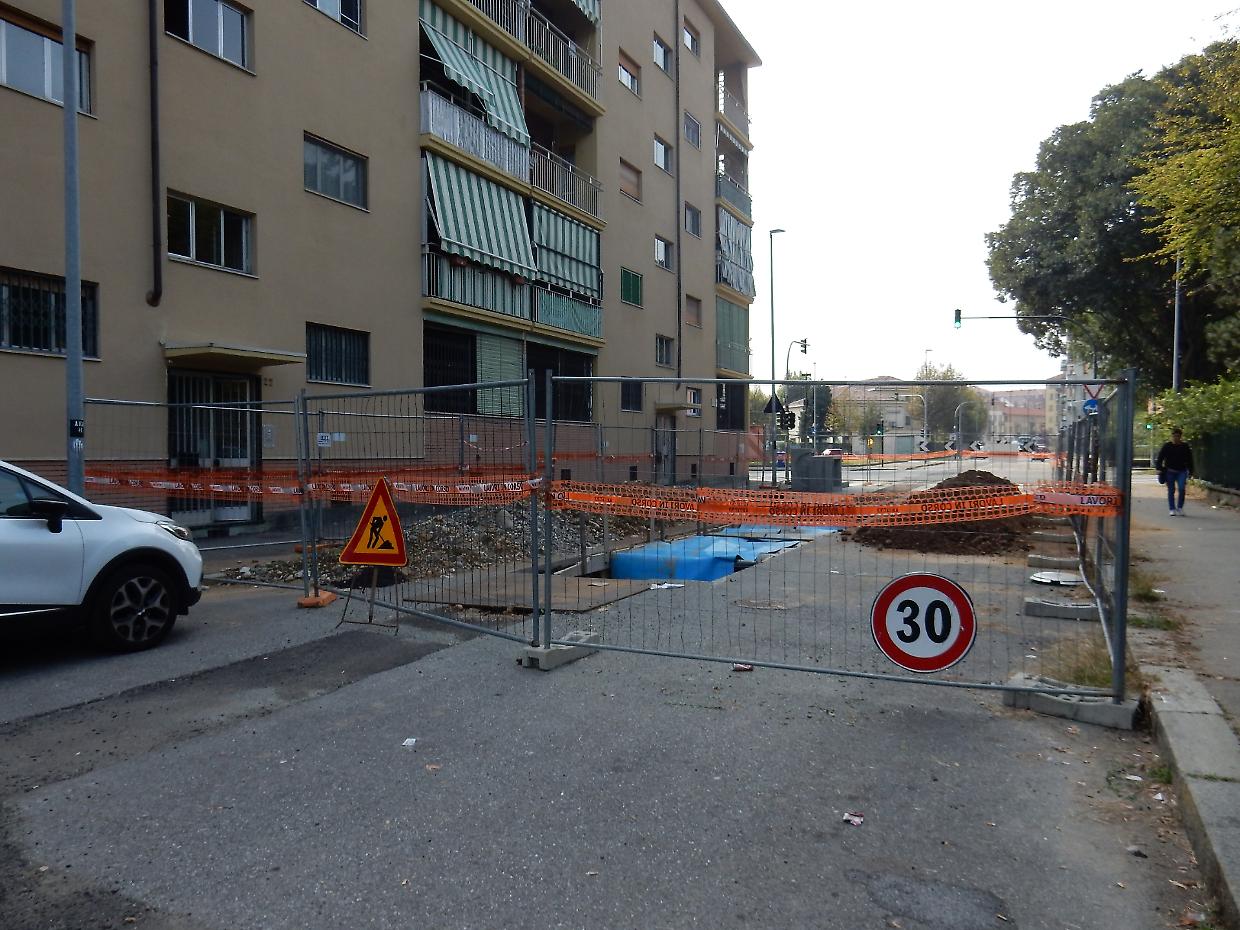 La strada sbarrata da 7 mesi