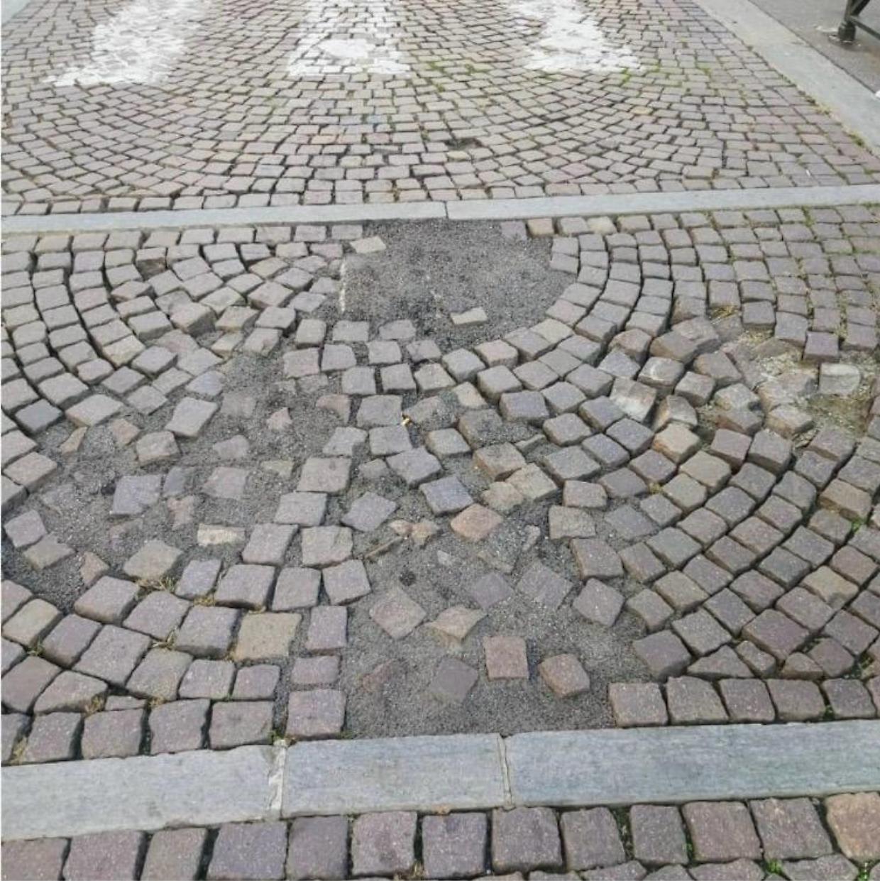 Cemento e sanpietrini