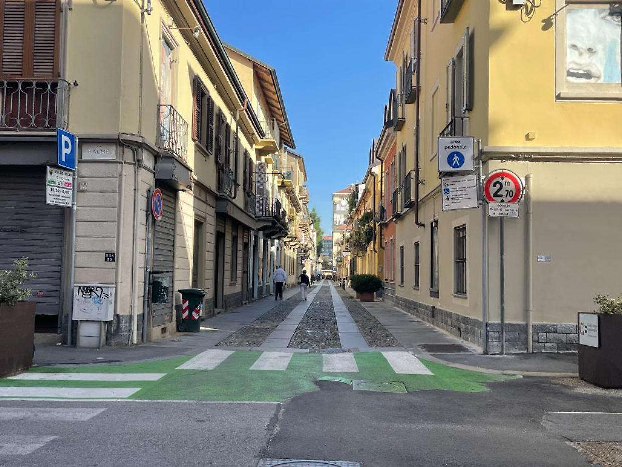 Area pedonale borgo Campidoglio