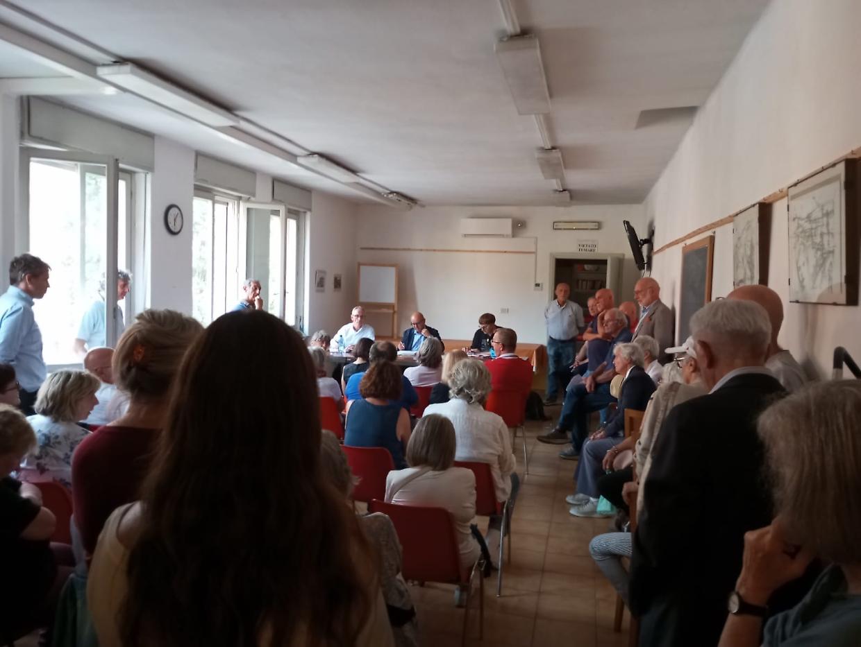 L'ultimo incontro pubblico a Cavoretto
