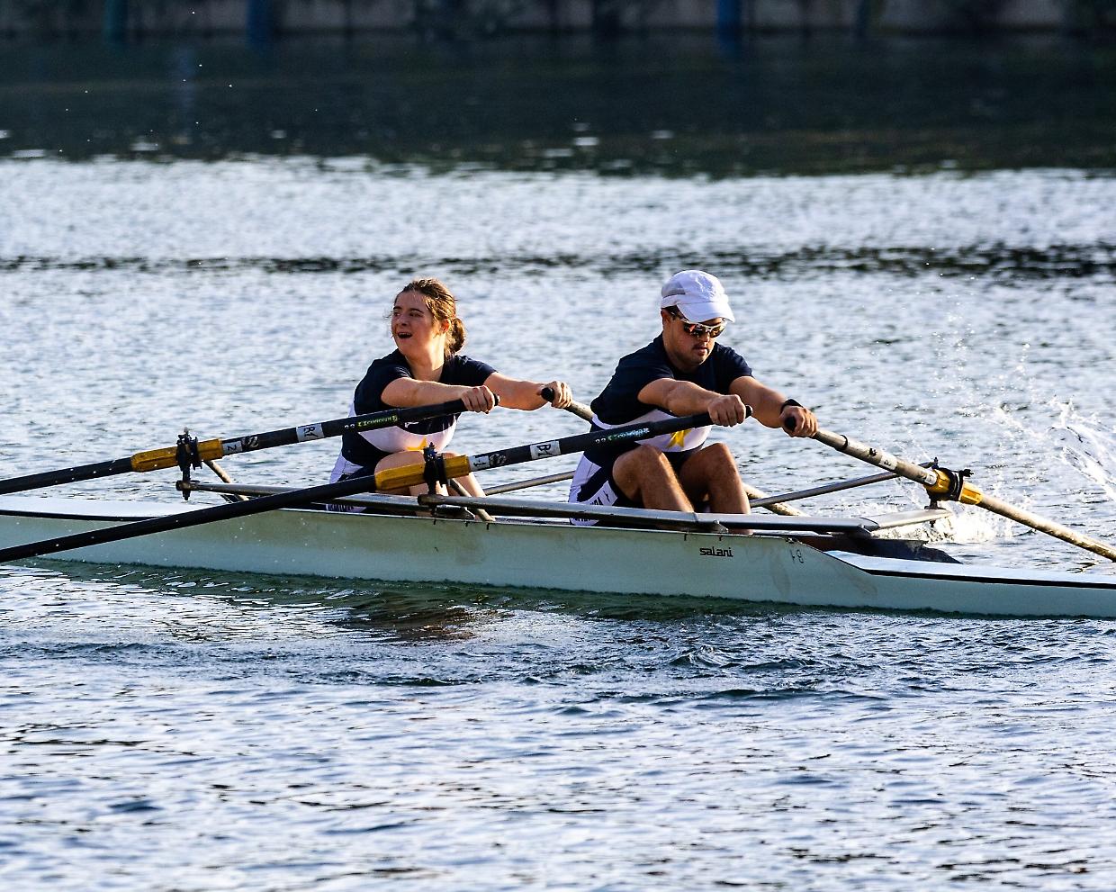 Un'immagine della Rowing for Paris