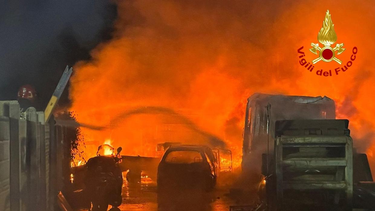 incendio rondissone