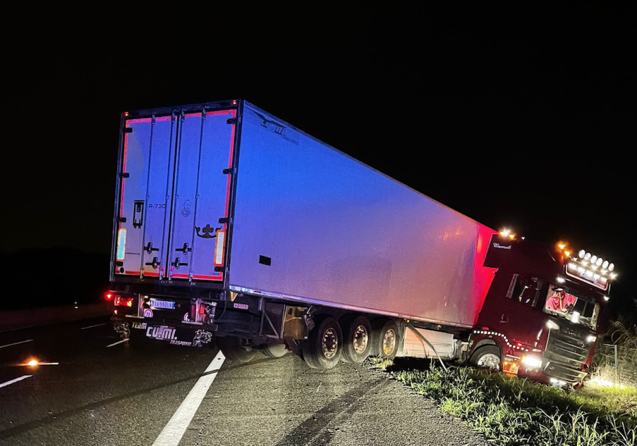 Il Tir fuoristrada