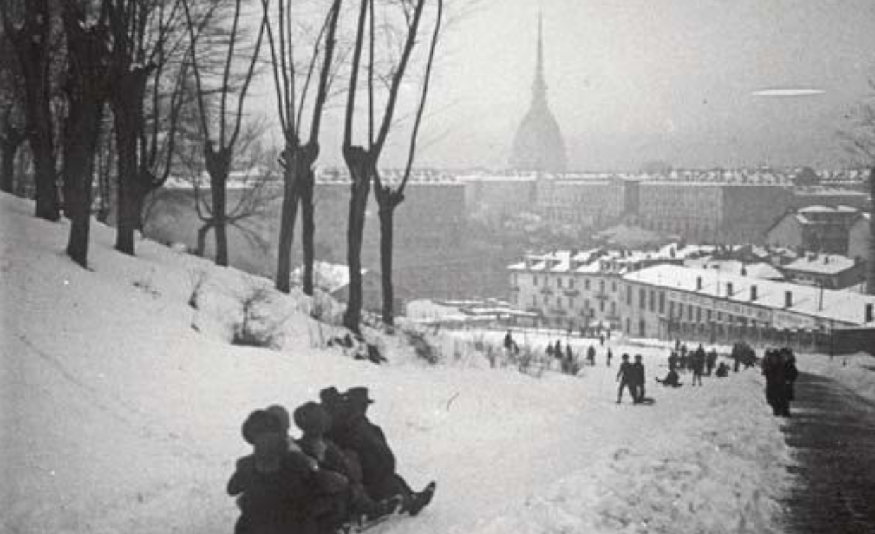 Neve a Torino  - immagine d'archivio