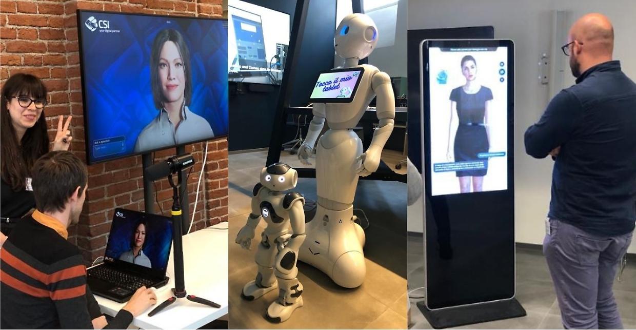 Torino capitale dell'intelligenza artificiale tra robot e belle donne (virtuali)