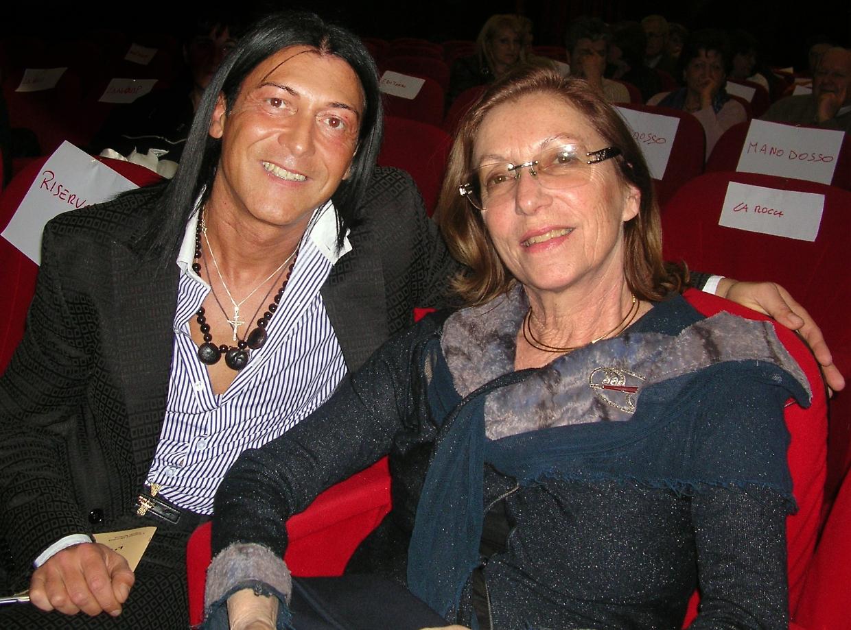 Renè Costanza (direttore della scuola di danza) con Loredana Furno