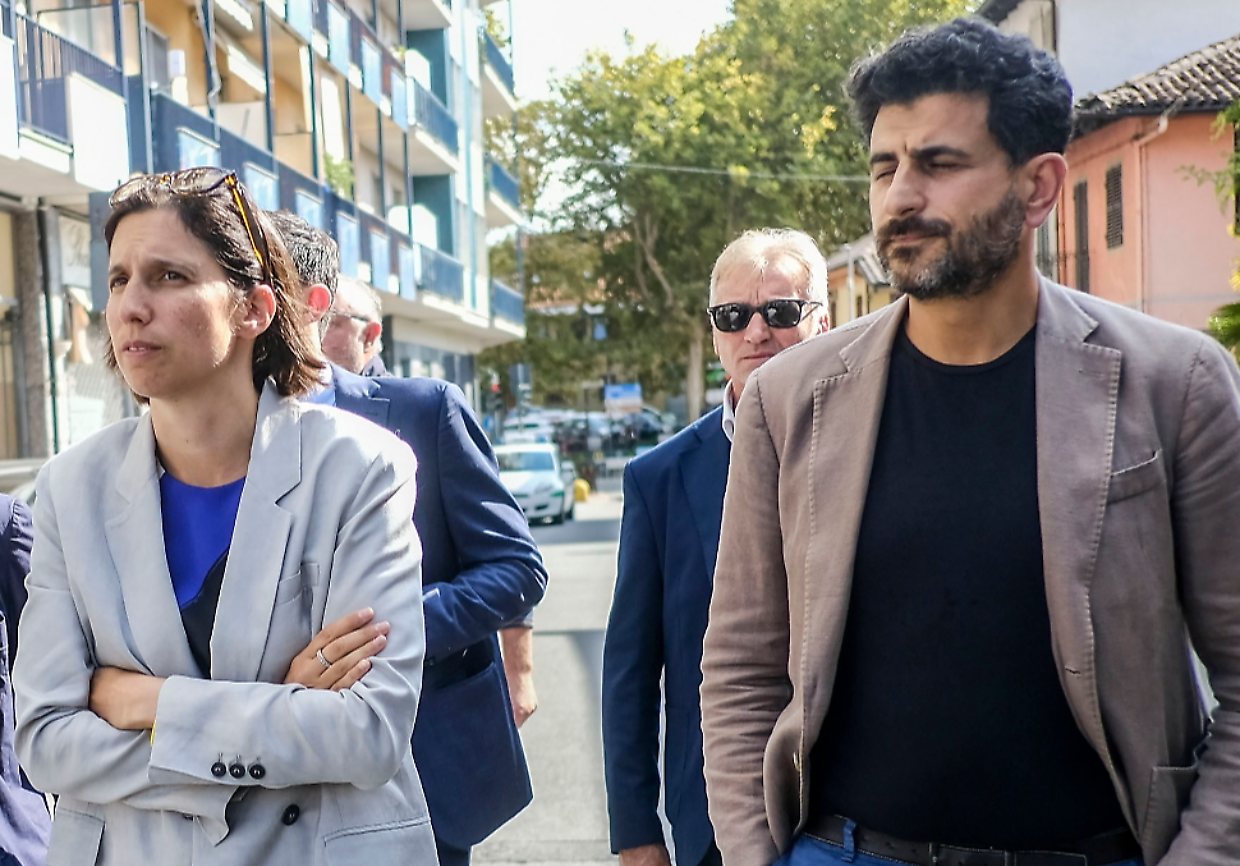 Elly Schlein e Domenico Rossi