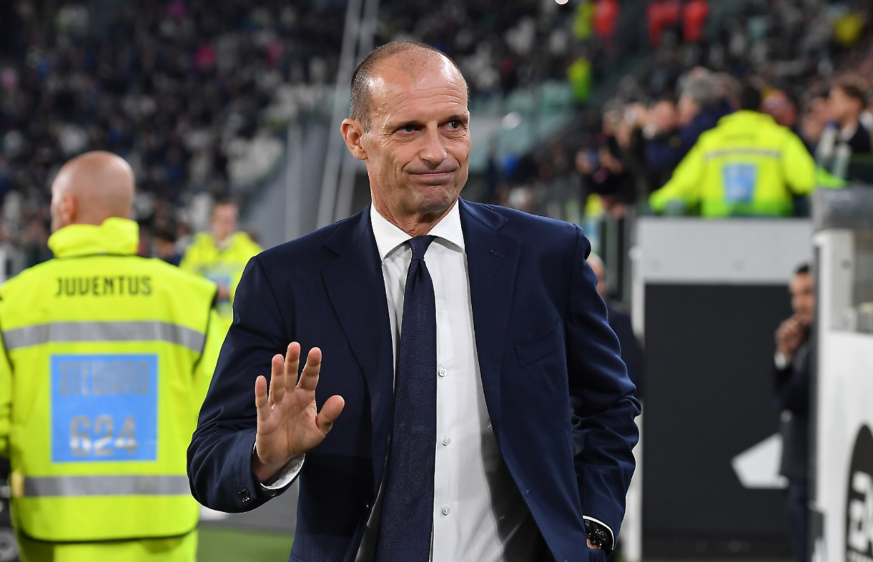 Il tecnico della Juventus Massimiliano Allegri