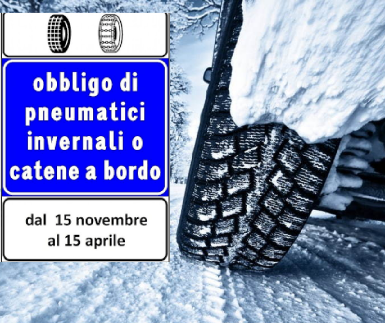 Quando montare le gomme invernali? E cosa rischia chi non lo fa?