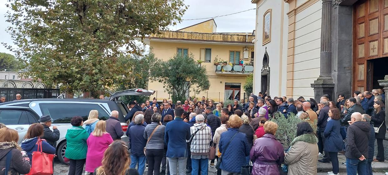 I funerali di Annalisa D'Auria