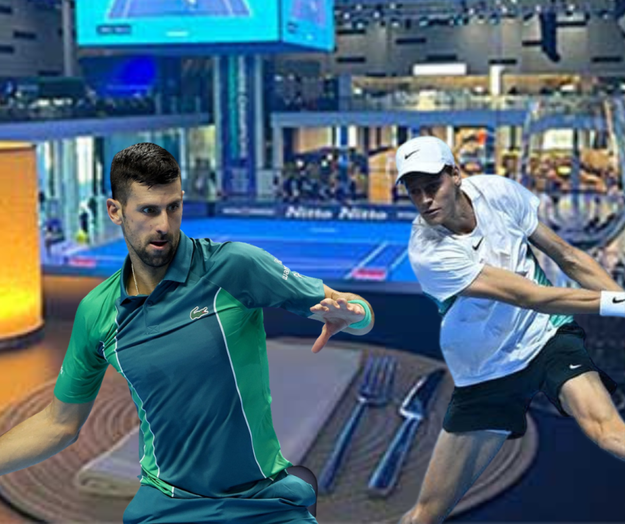 Menù stellato aspettando Sinner-Djokovic: ecco perché Torino è meglio di Wimbledon