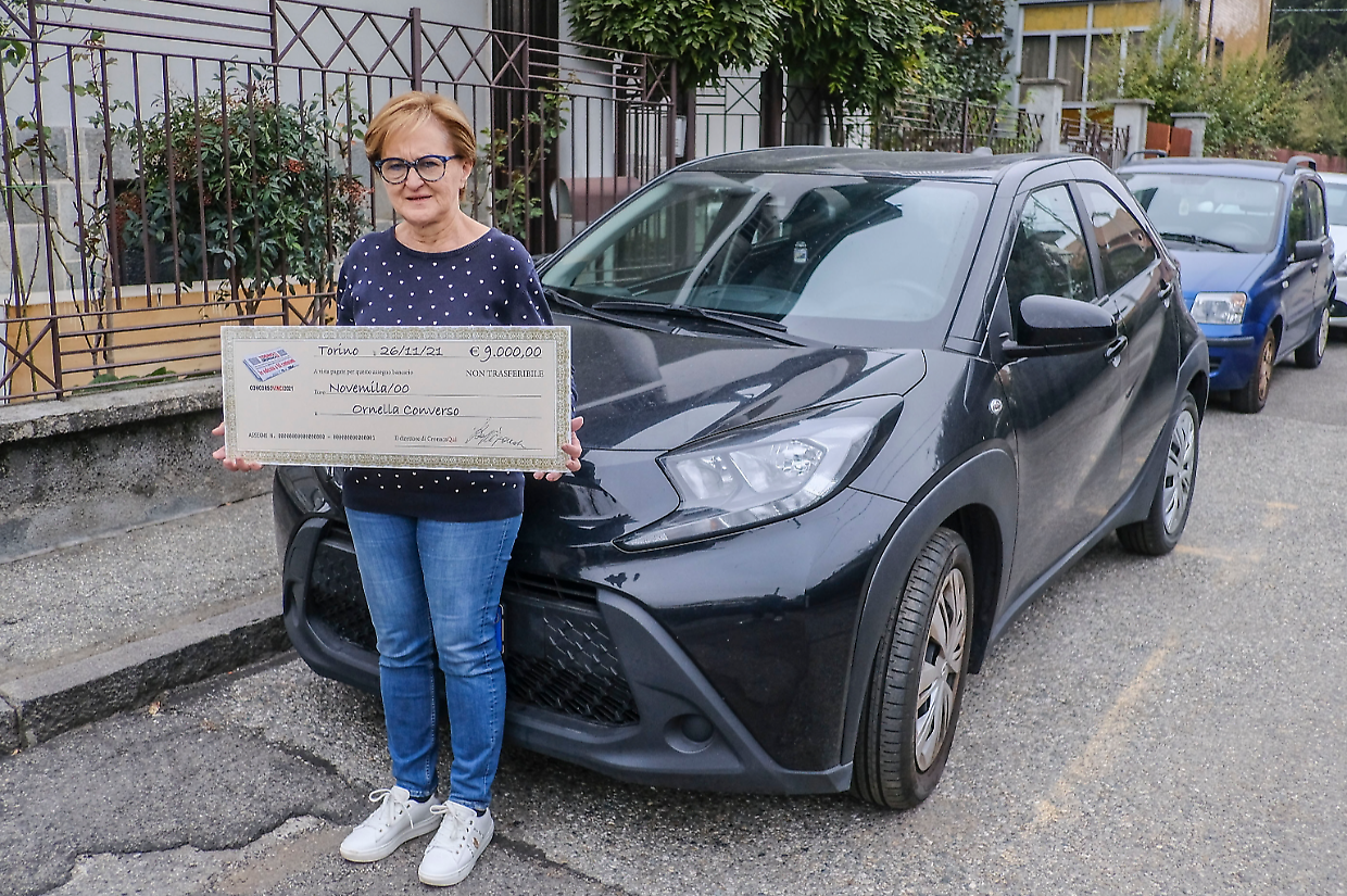 «Grazie al  vostro super concorso ho comprato un’auto nuova a mia figlia»