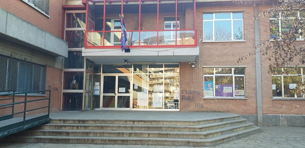 La scuola primaria Rigola di via Amati