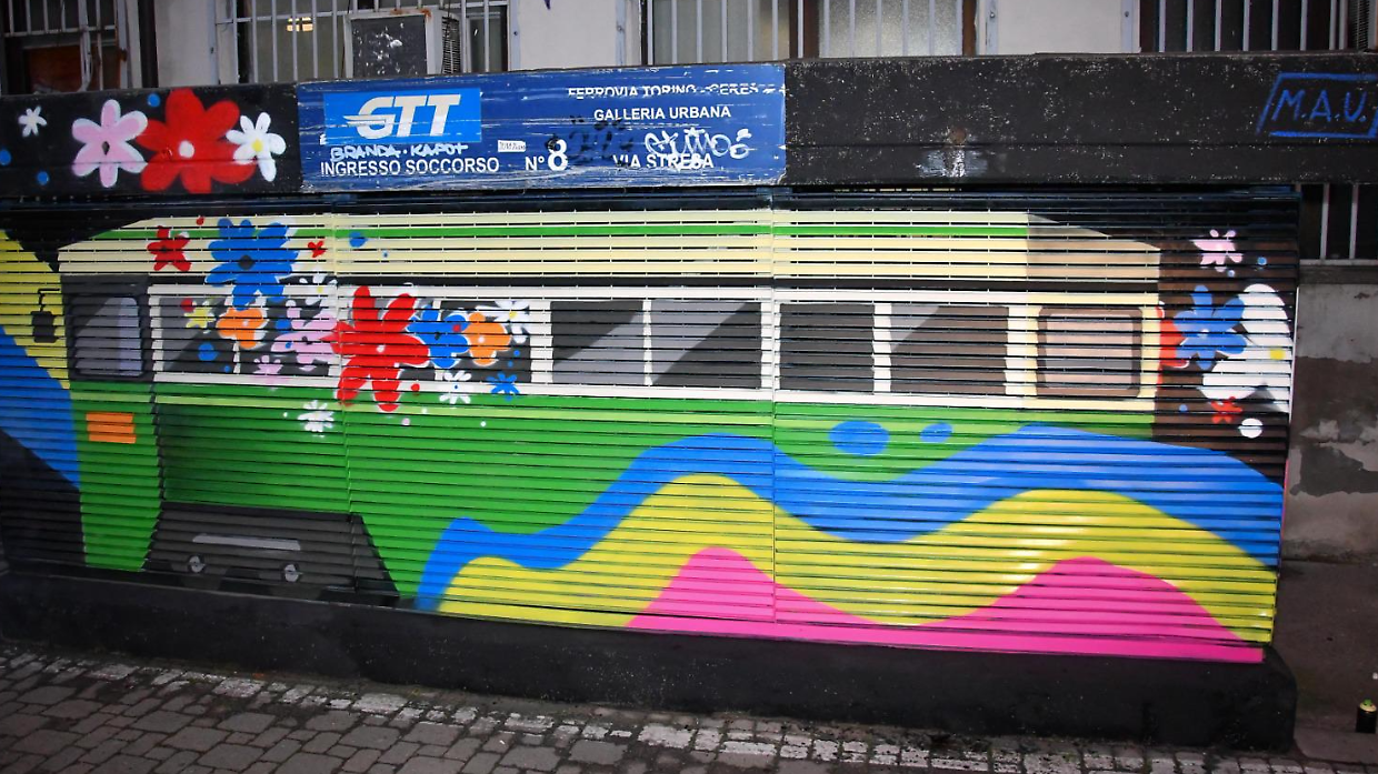 L'arte urbana cambia il look della Spina reale