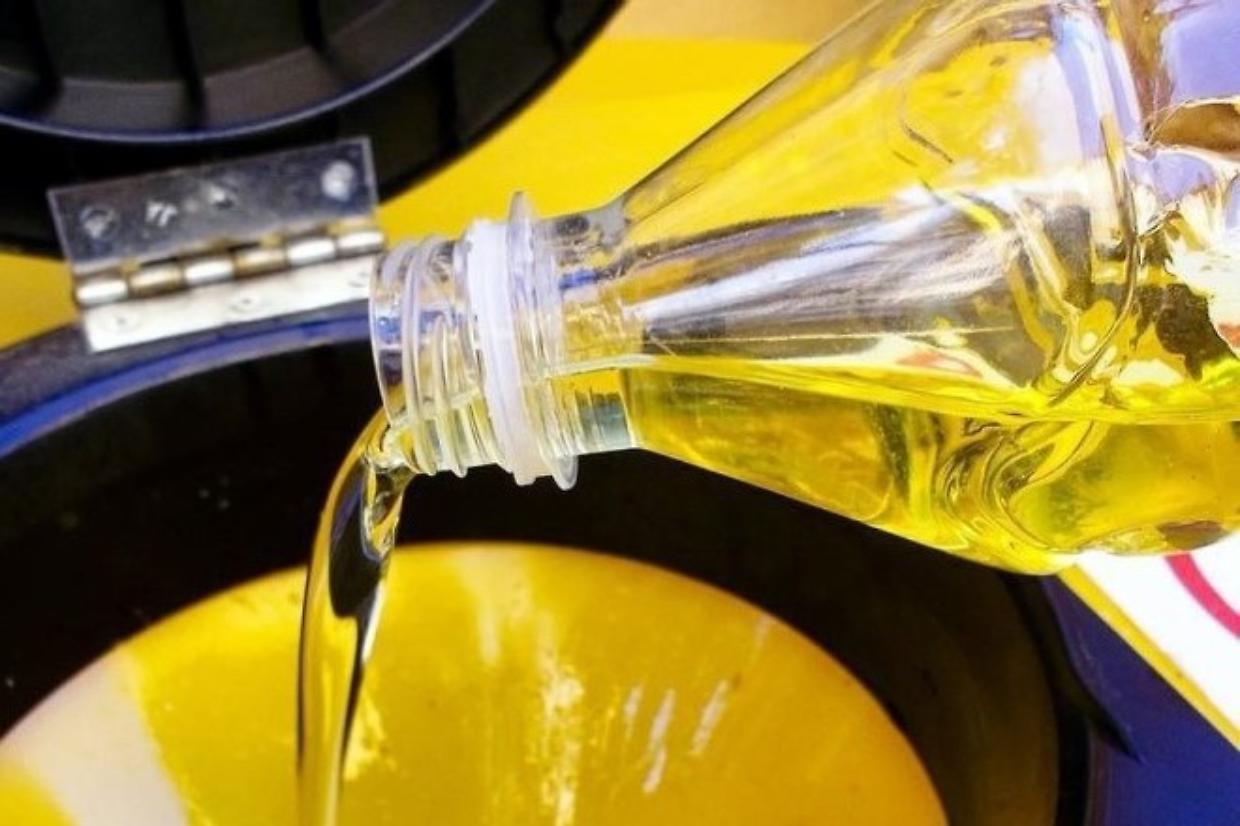 Olio vegetale esausto