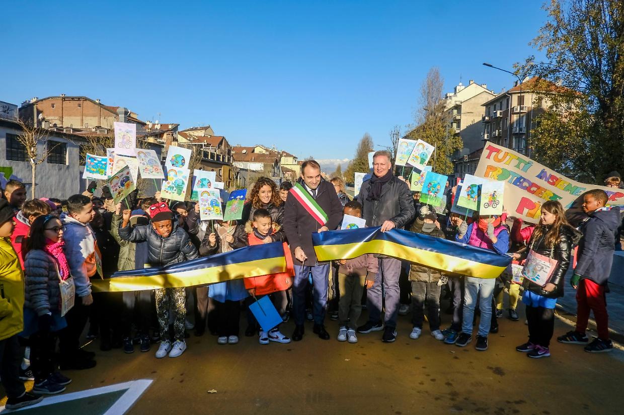 Inaugurazione parcheggio via Stradella