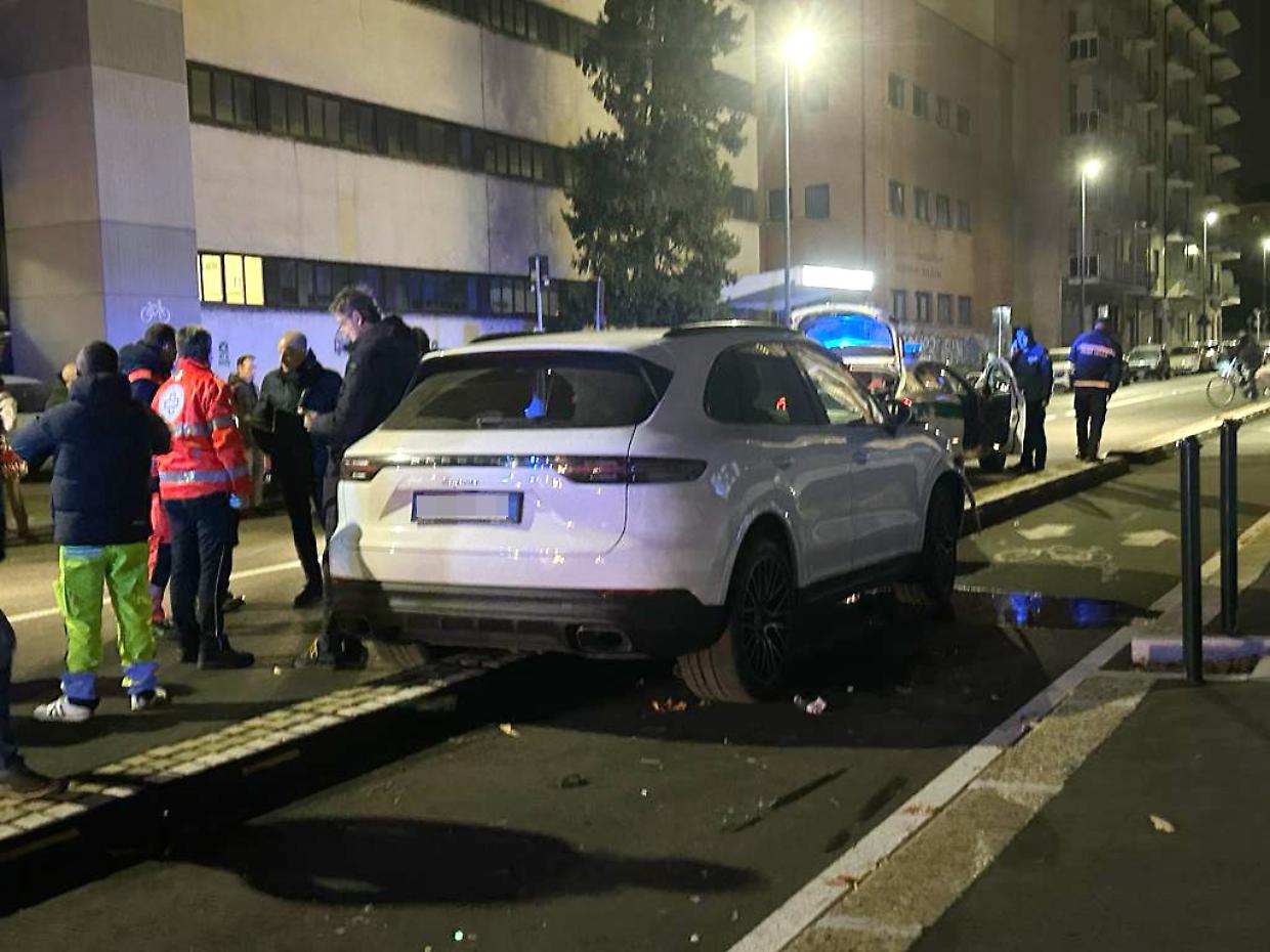 L'incidente in via Braccini