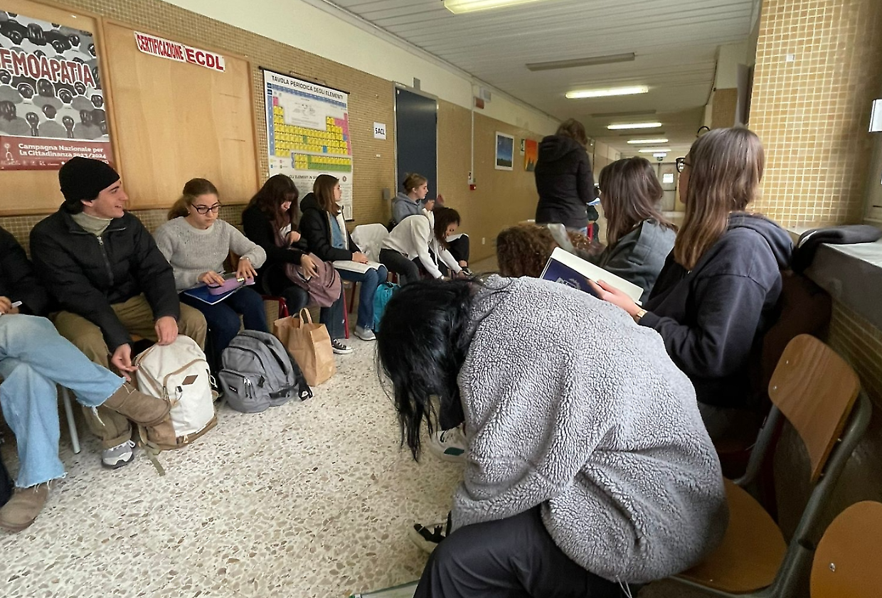 Al liceo Monti di Chieri 