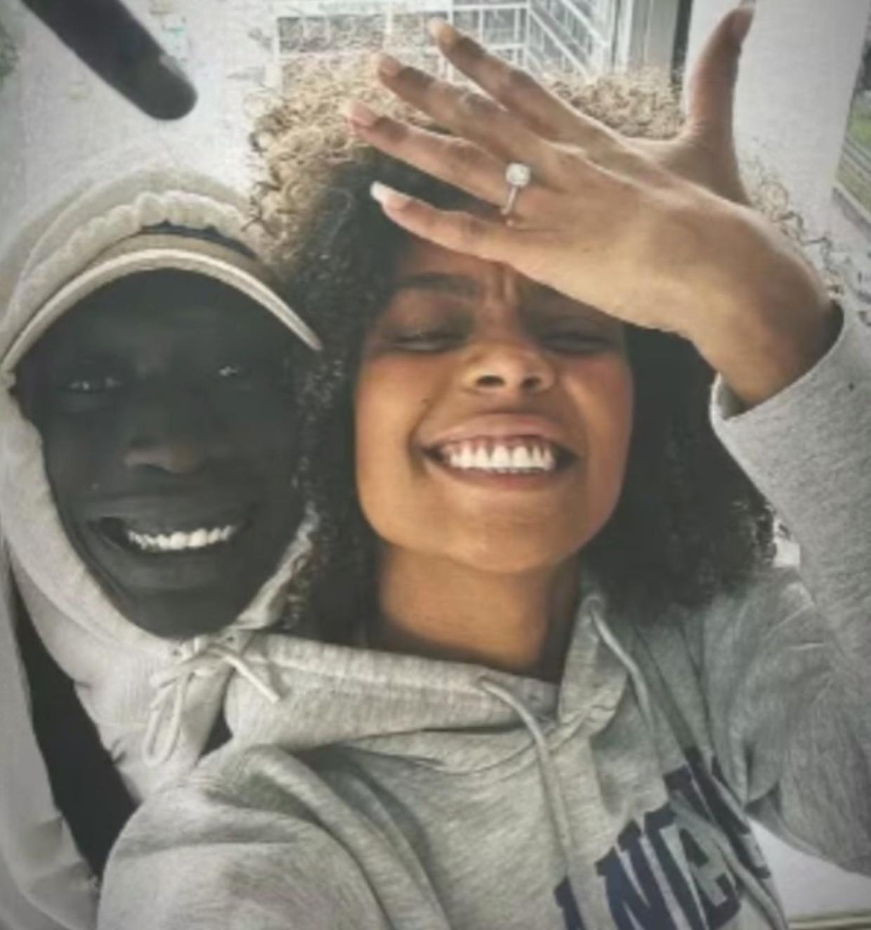 Khaby, matrimonio in vistaWendy mostra l’anello del sì 