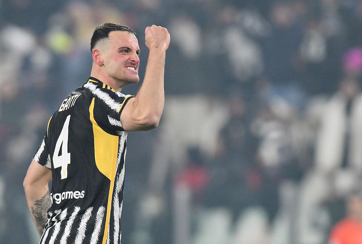 La gioia del match-winner della Juventus, Federico Gatti