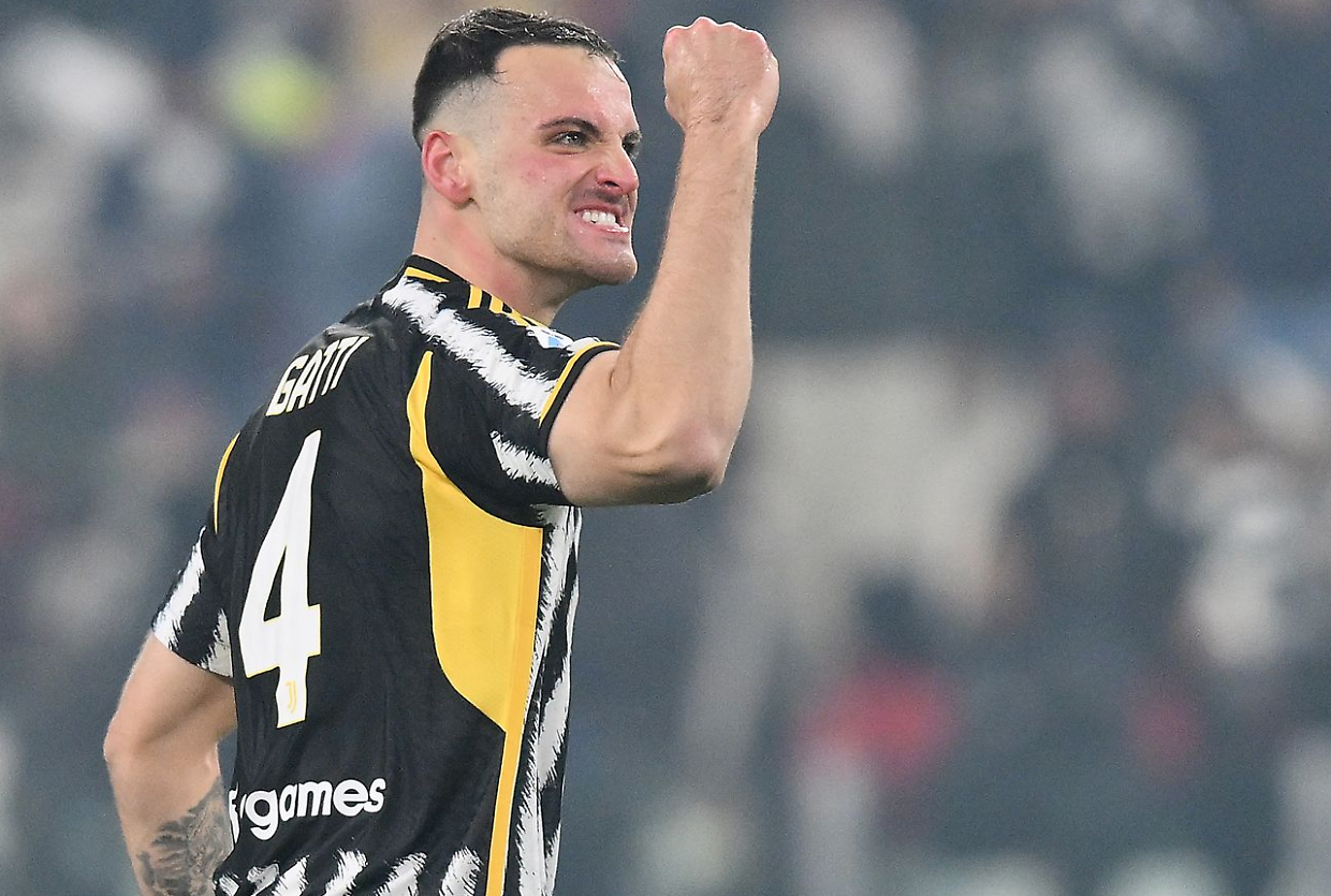 La gioia del match-winner della Juventus, Federico Gatti
