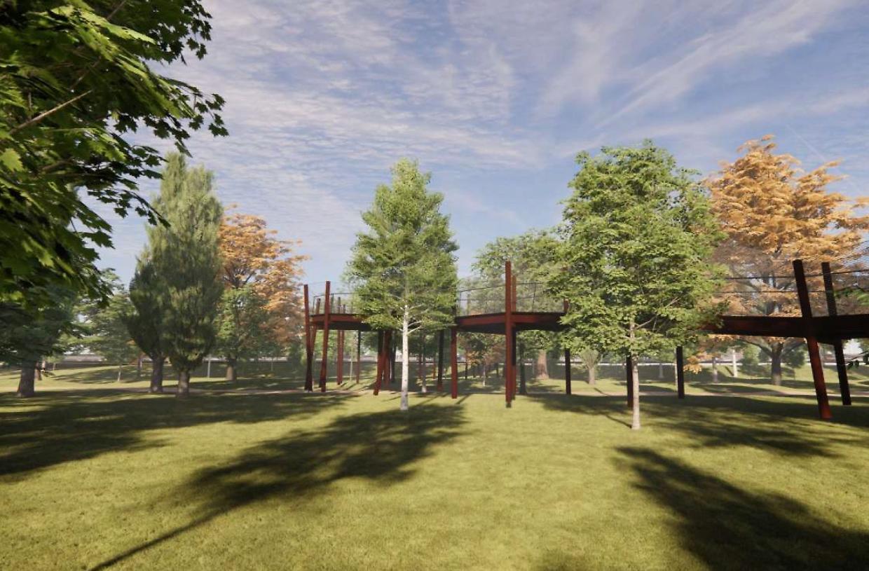 Il progetto parco dello sport al Meisino