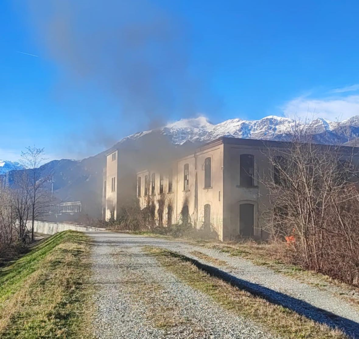 incendio borgone