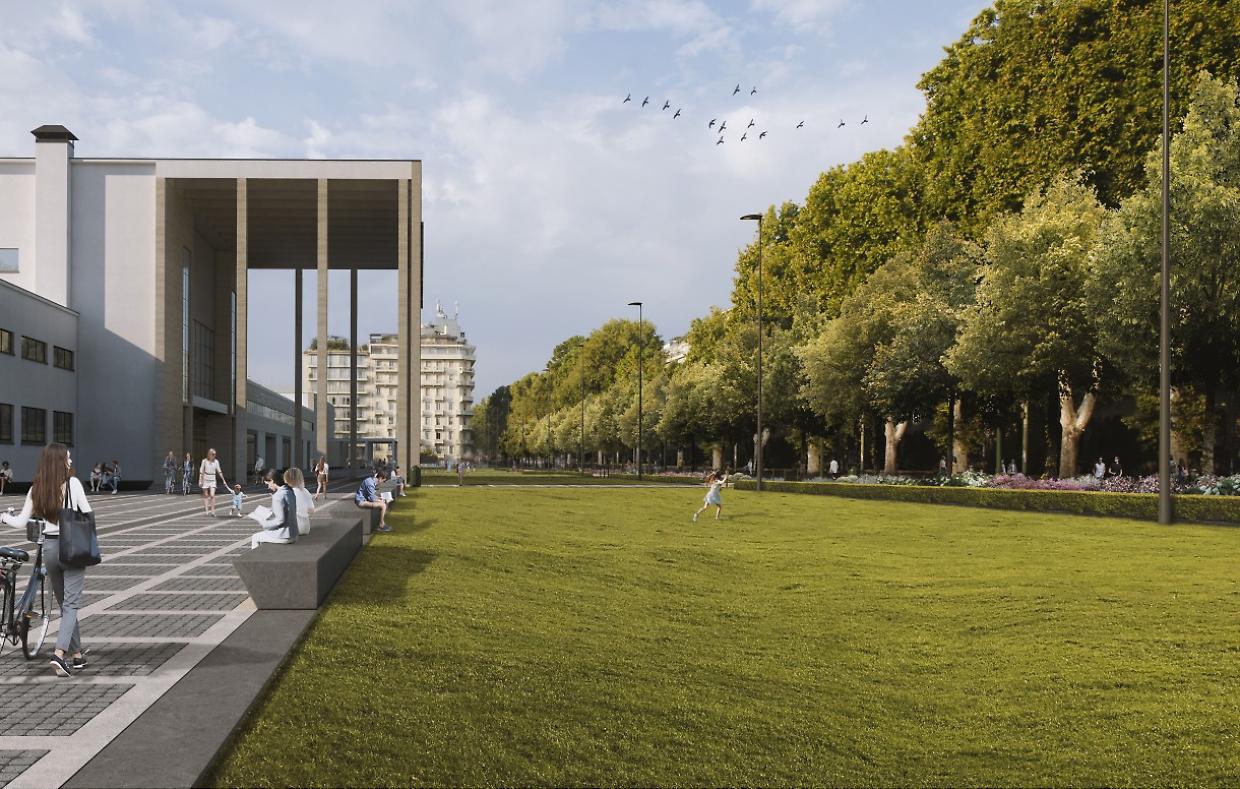 Rendering Torino Esposizioni 