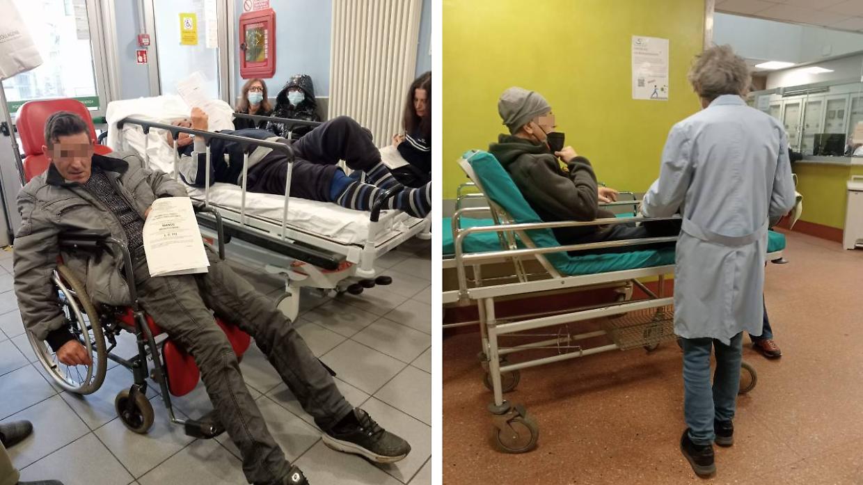 Ecco come si presentano i nostri pronto soccorso