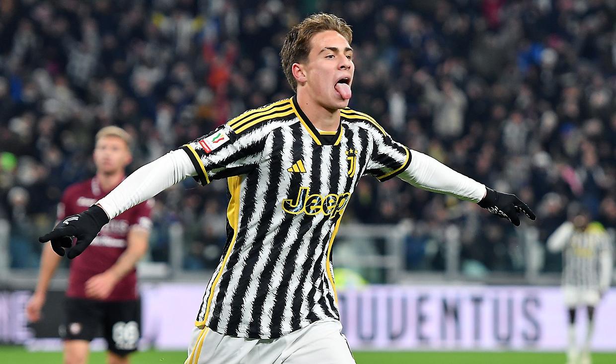 L'attaccante della Juventus, Kenan Yildiz