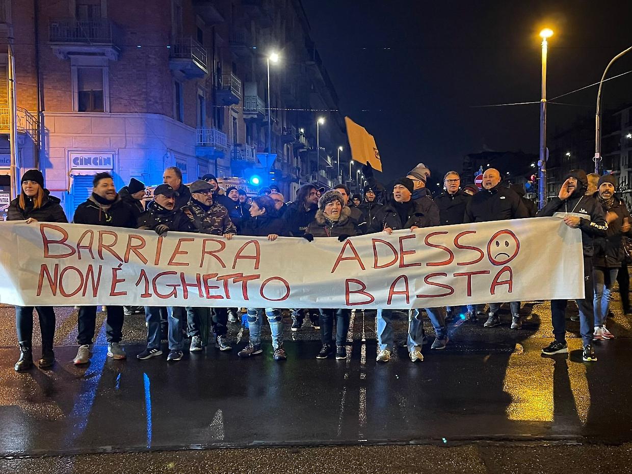 Il flash mob in Barriera