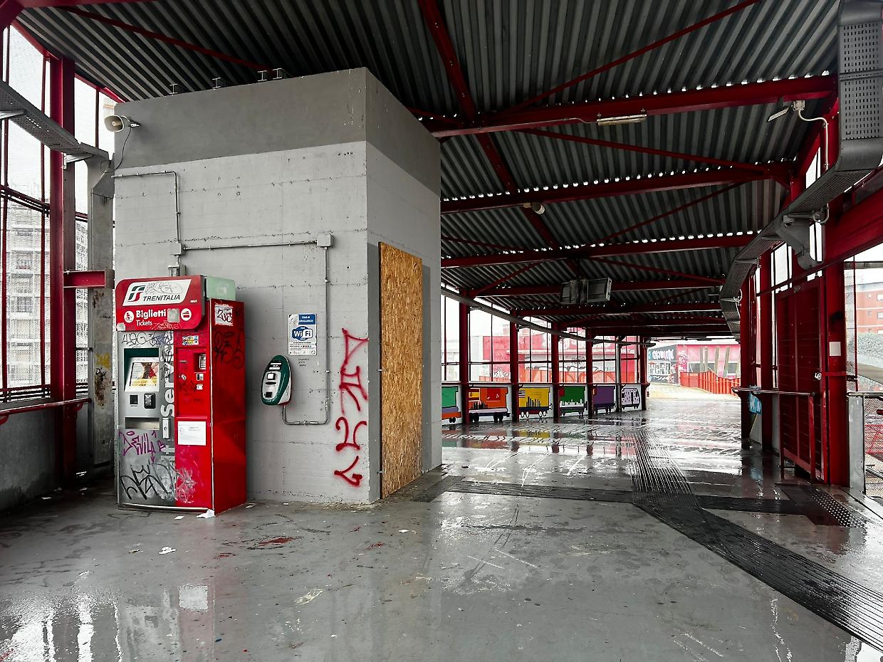 La stazione ferroviaria non è completamente accessibile a tutti