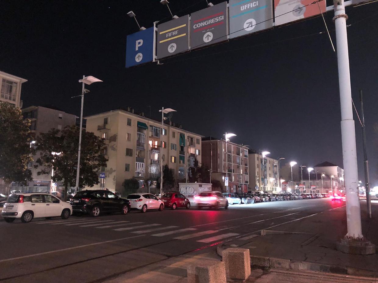Via Nizza al buio