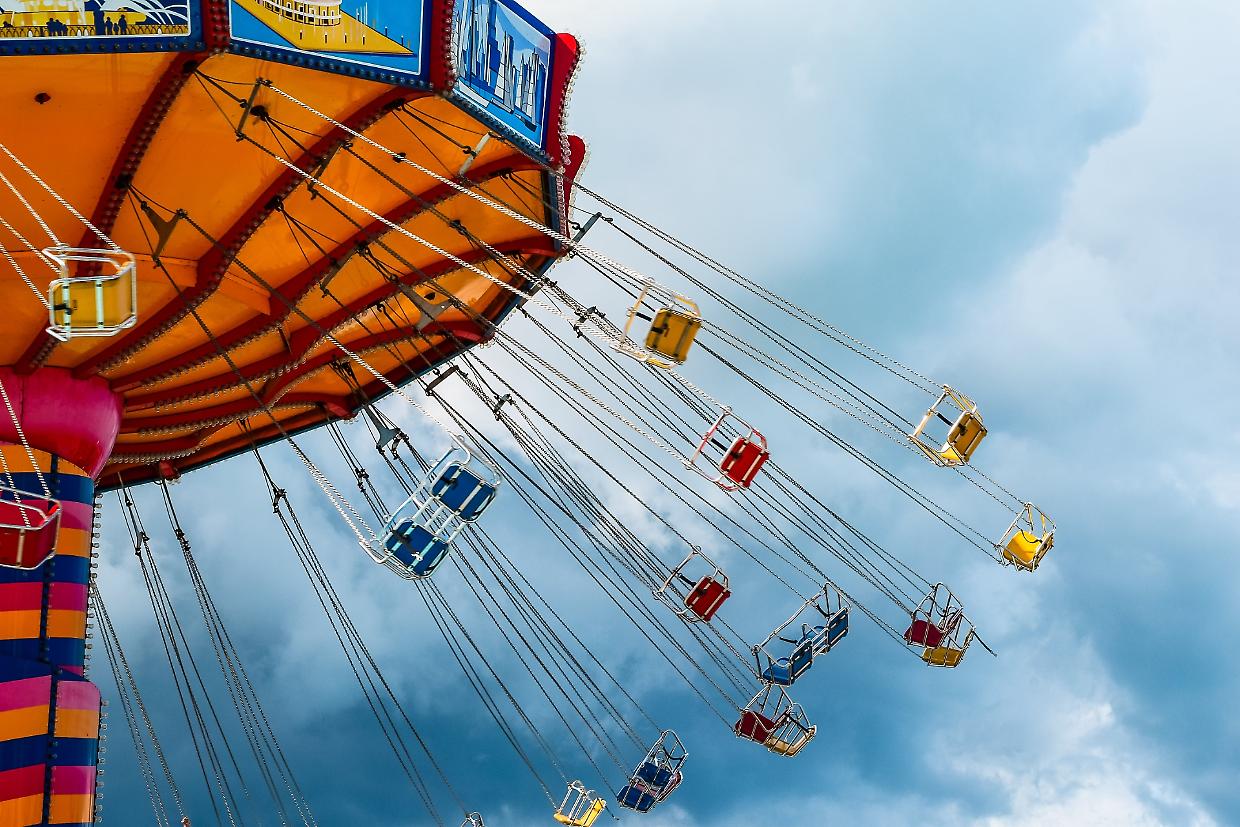 Il Luna Park di Carnevale trasforma il parco della Pellerina in un mondo di divertimento