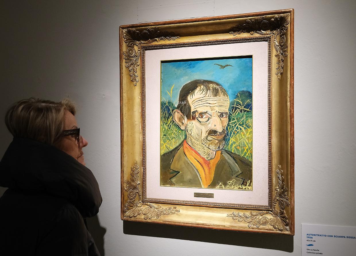 Da Toni al Mat a Ligabue: il genio visionario e incompreso in mostra a Torino