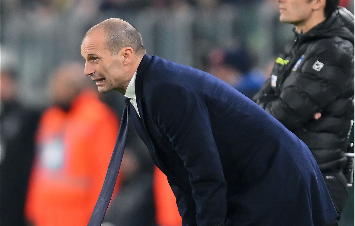Il tecnico della Juventus, Massimiliano Allegri