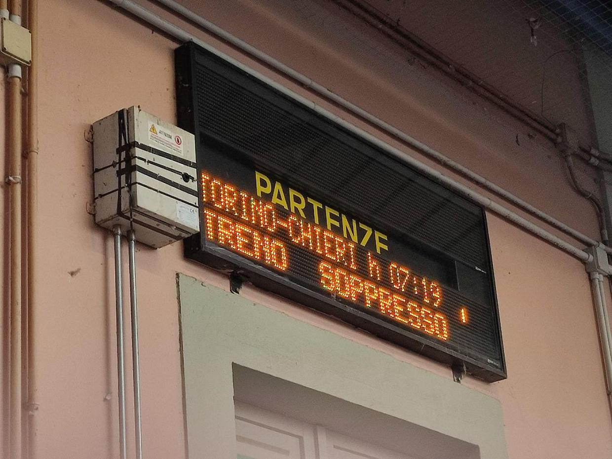 treno soppresso