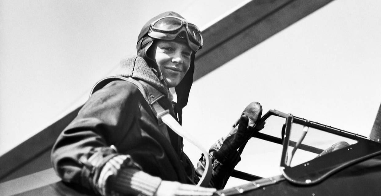 L'aviatrice Amelia Earhart