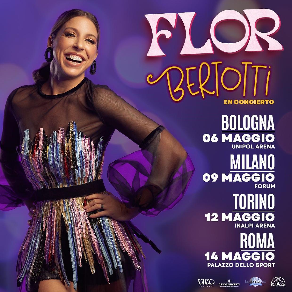 Flor Bertotti accende Torino: una notte di musica e passione all'Inalpi Arena