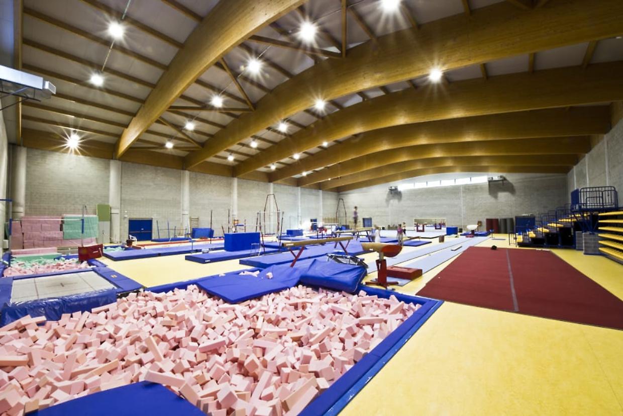 L’impianto sportivo di via Pacchiotti 