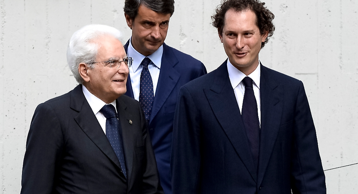 Stellantis: John Elkann incontra Mattarella