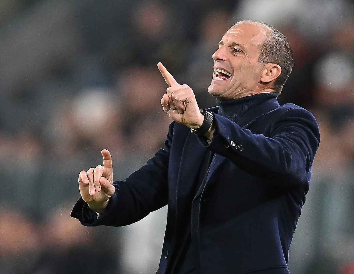 Il tecnico della Juventus, Massimiliano Allegri