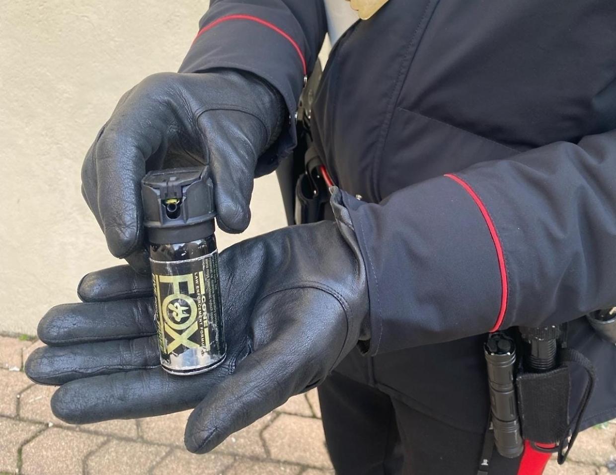 A 17 anni tenta di truffare un'anziana e aggredisce i carabinieri con lo spray urticante